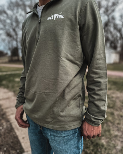 Brand Apex Men's 1/4 Zip - Saguaro