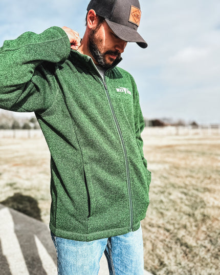 Men's Drifter Full Zip Fleece Jacket - Forest Heather