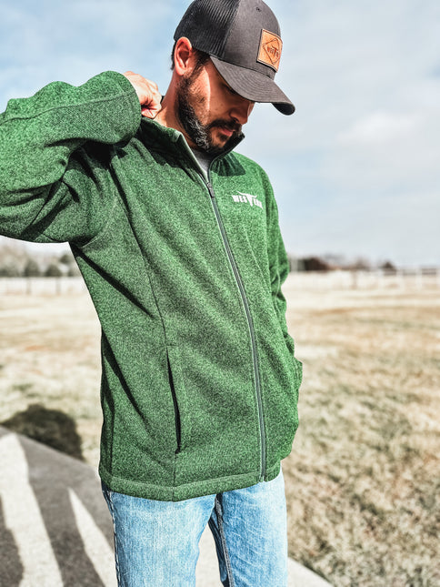 Men's Drifter Full Zip Fleece Jacket - Forest Heather