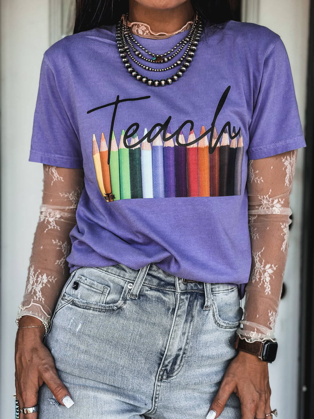 TEACH - Bright Purple