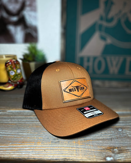 Brand Hat Camel/Black 115