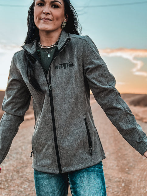 Brand Laramie Jacket Heather Grey - Ladies