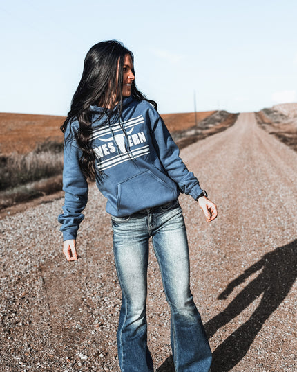 Brand Hoodie Ol' Denim