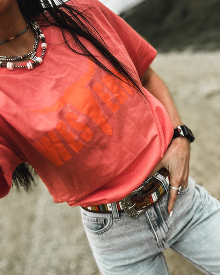 Brand T 2 Tone Coral