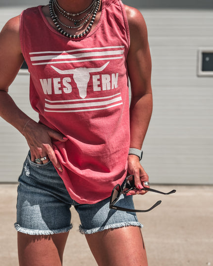 Brand Tank - Watermelon