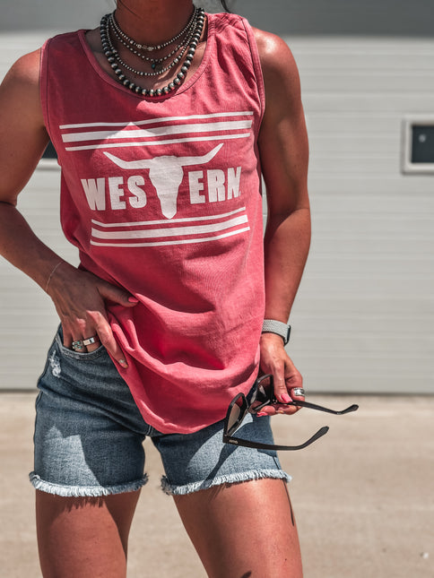 Brand Tank - Watermelon