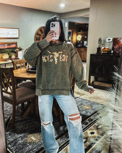 Sunflower Logo Sweater Crew