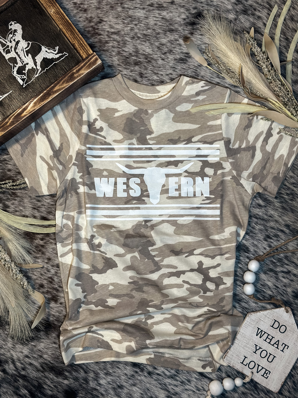 Brand T Natural Camo - Youth