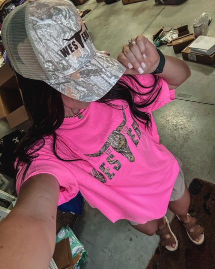Brand Camo Woods Logo T