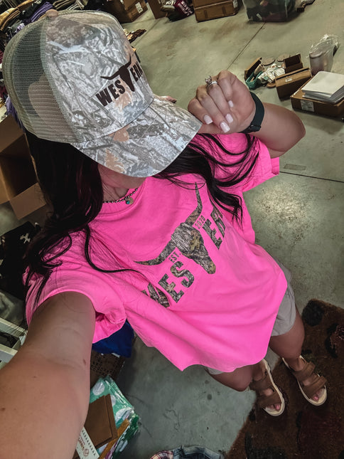 Brand Camo Woods Logo T