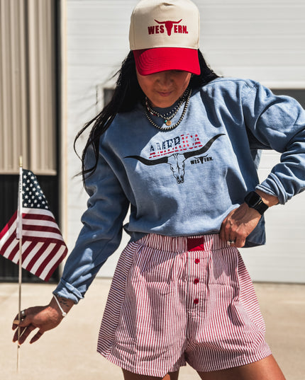 American Longhorn Mid-Length Crew