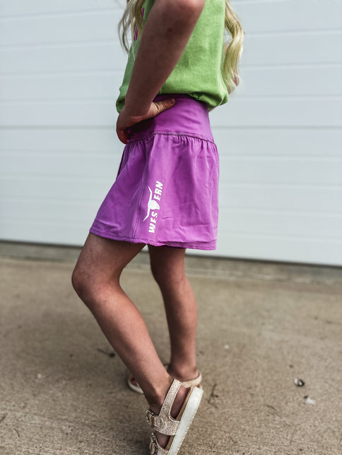 Girls Crossover Flow Short