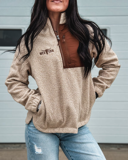 Cozy Pines Fleece 1/4 Zip (Womens)