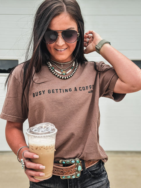 Busy Getting Coffee - Espresso