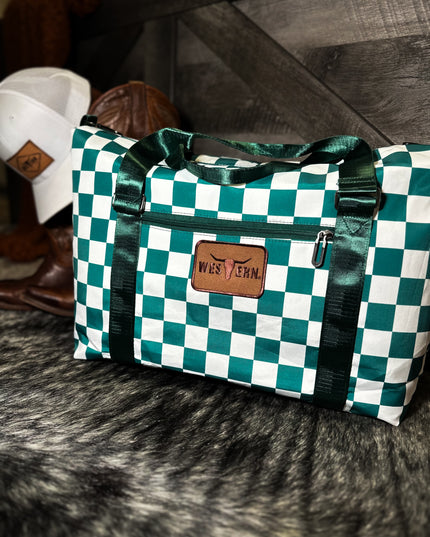 Rodeo Circuit Weekender Bag - Teal Green