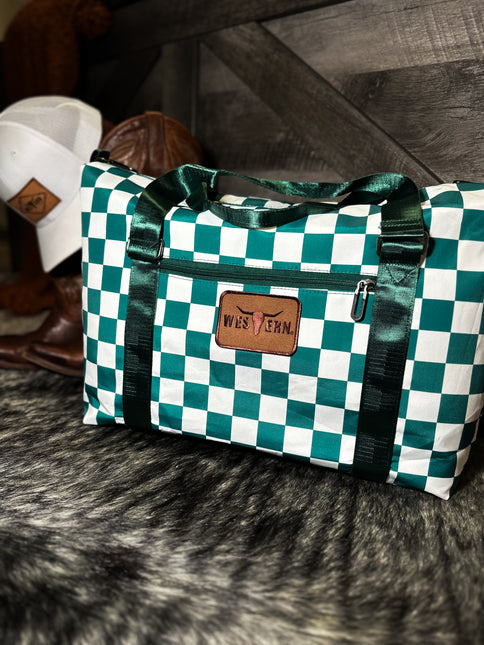 Rodeo Circuit Weekender Bag - Teal Green