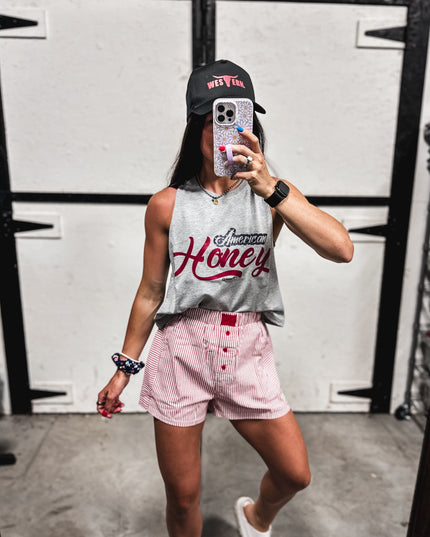 American Honey Cropped Tank