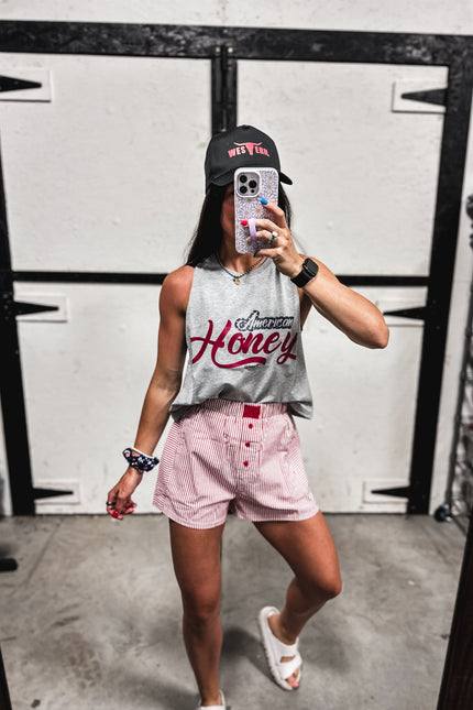 American Honey Cropped Tank