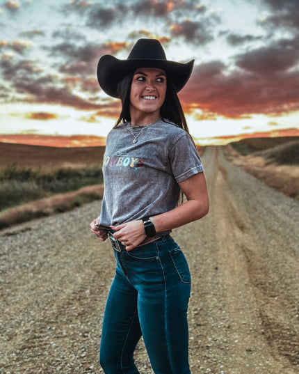 C O W B O Y S - Grey Mineral Wash