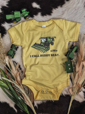 Buddy Seat Onesie - Yellow