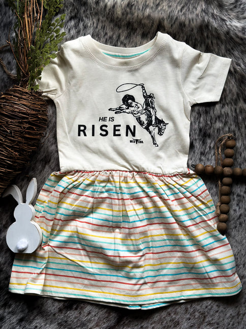 Brand Bella Sunny Stripes Jersey Dress - He is Risen