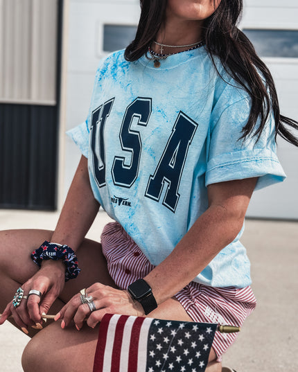 USA [block letters]