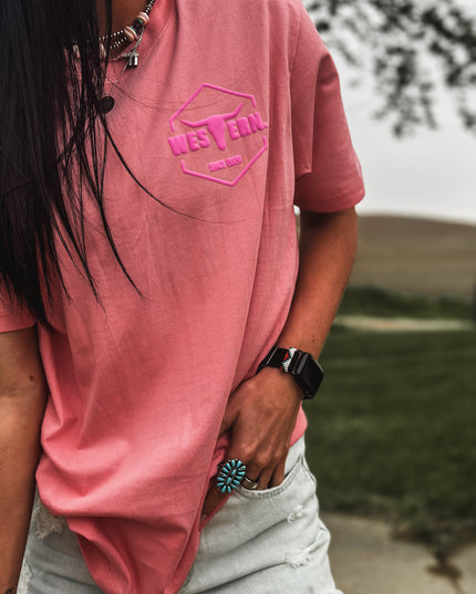 Putting the Western in Midwestern PUFF - Pink