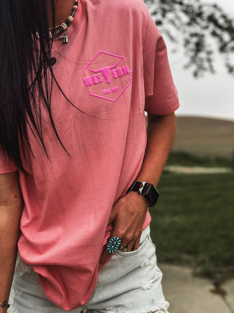 Putting the Western in Midwestern PUFF - Pink