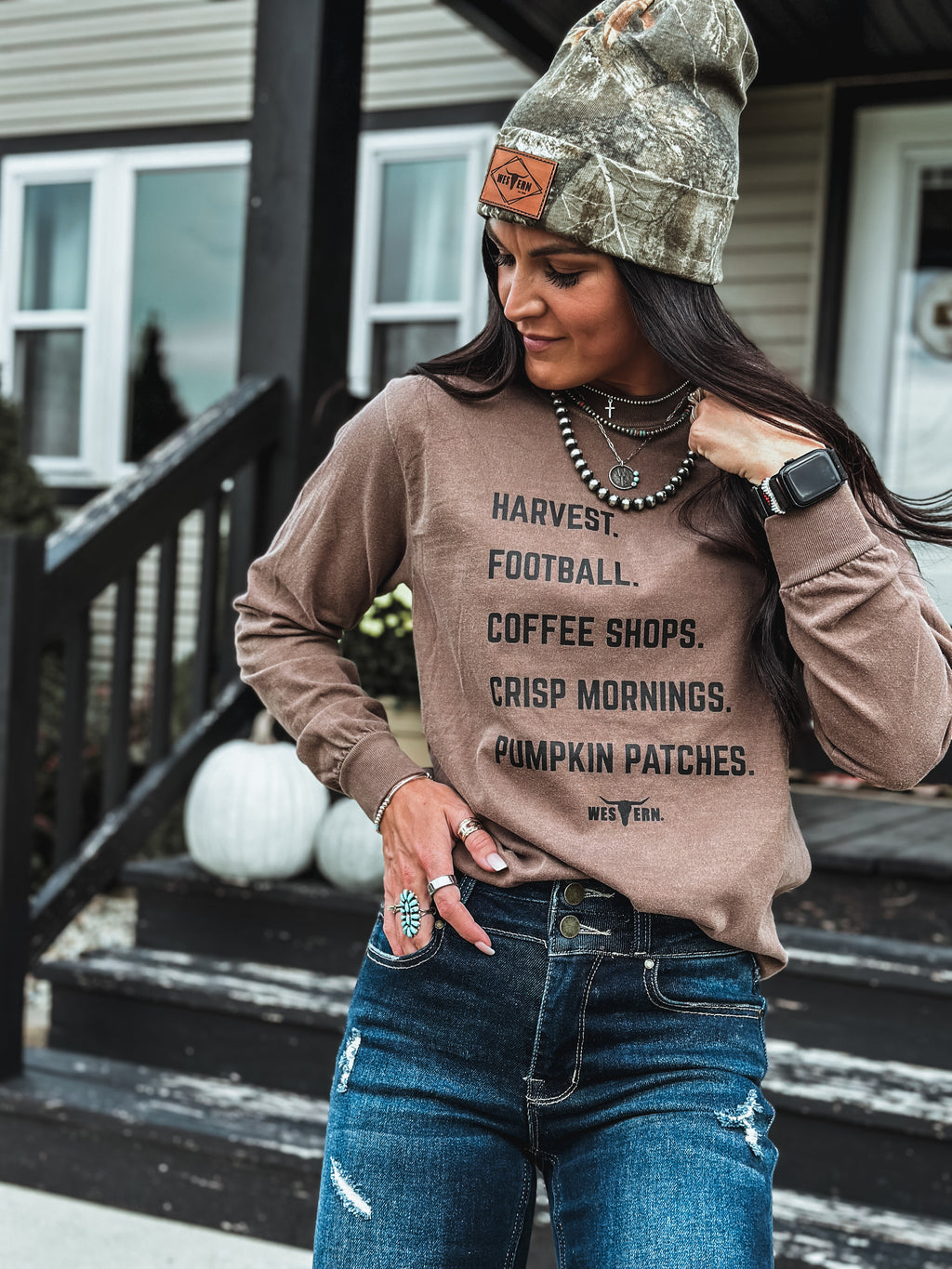 Best of Fall Longsleeve - Brown