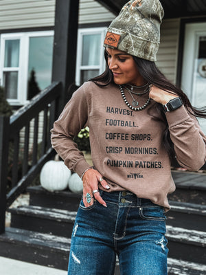 Best of Fall Longsleeve - Brown