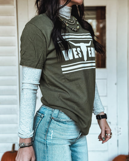 Brand T Army Green