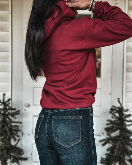 Brand Hoodie - Merlot