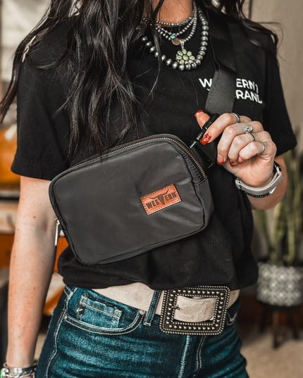 Brand Rambler Belt Bag - Black