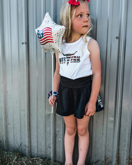 Brand Logo Flag Kids Tank