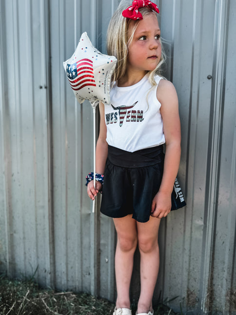 Brand Logo Flag Kids Tank