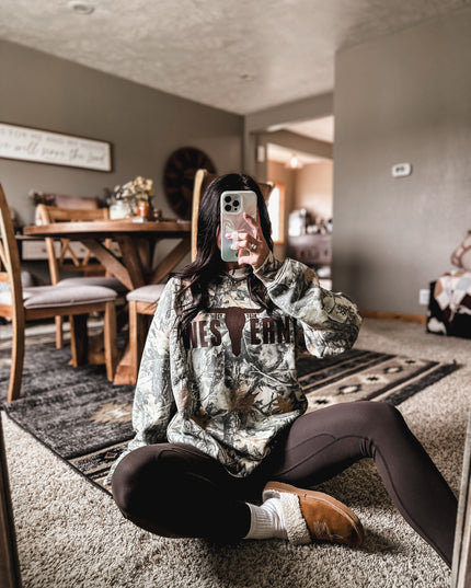 Brand Heavy Crew - Crisp Woods Camo