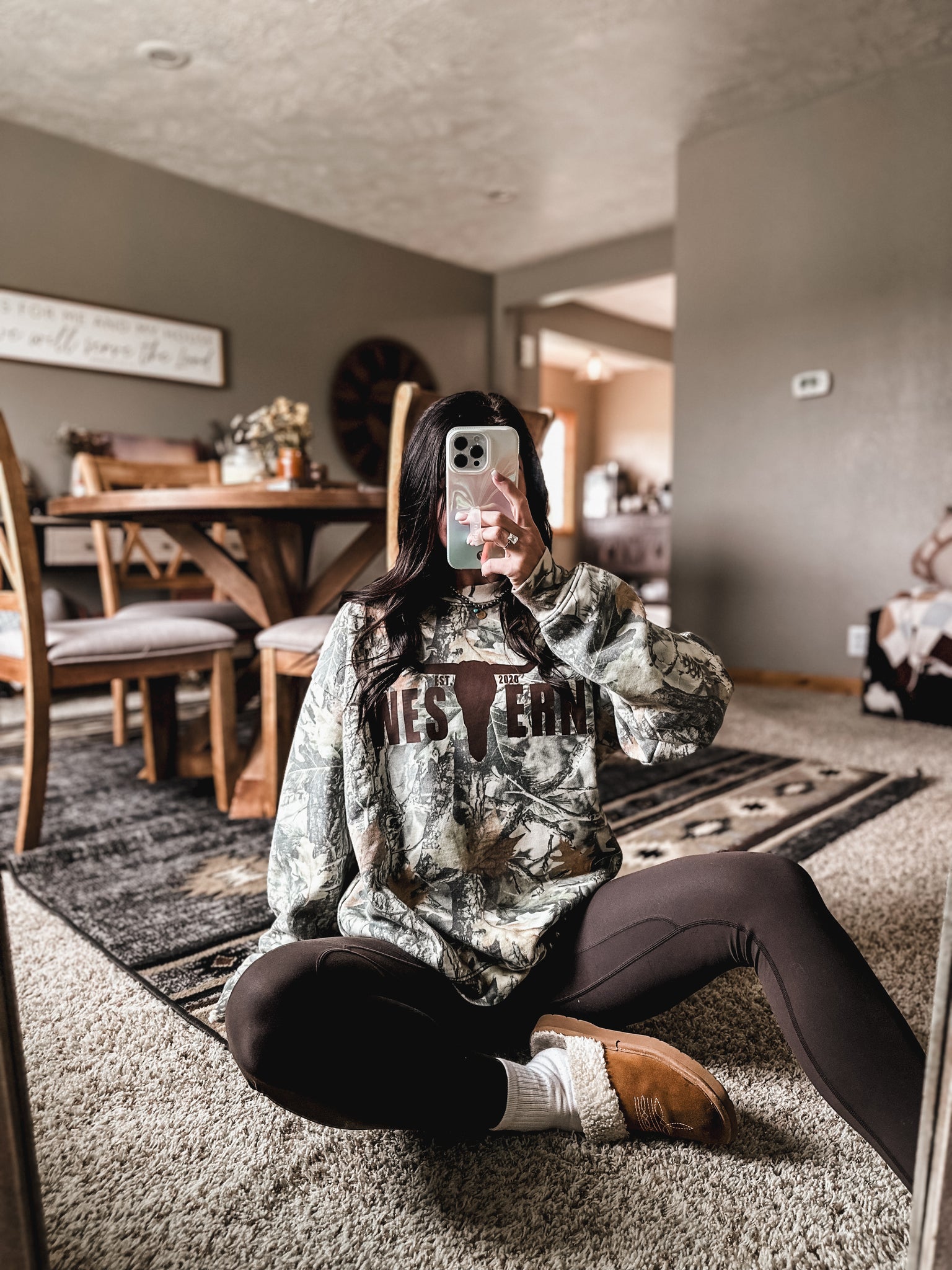 Brand Heavy Crew - Crisp Woods Camo