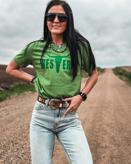 Brand T - 2 Tone Green