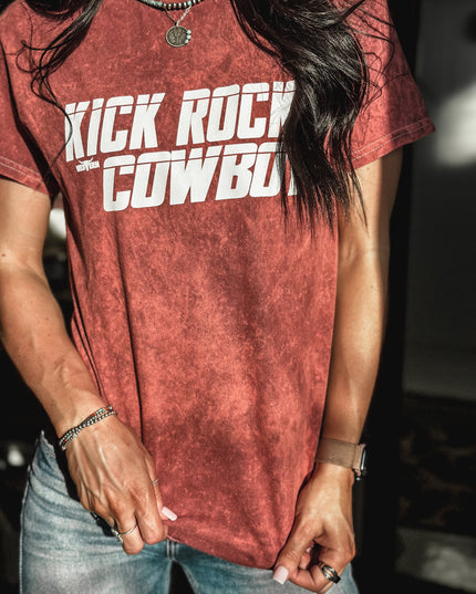 Kick Rocks Mineral Wash T - Red