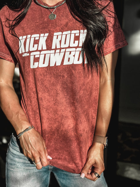 Kick Rocks Mineral Wash T - Red