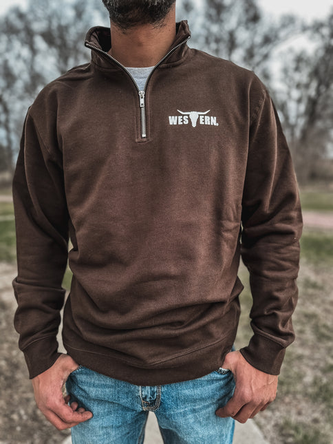 Brand Men's Indy 1/4 Zip - Dunes