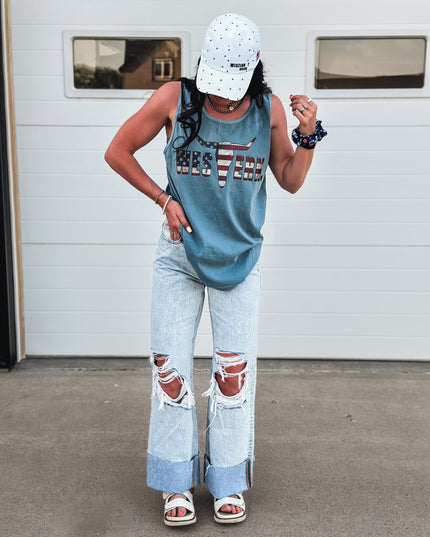 Brand Logo Flag Tank
