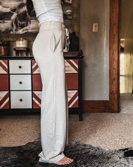 Brand Lazy Day Sweatpants - Oatmilk