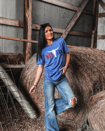 RWB Brand Logo T - Blue