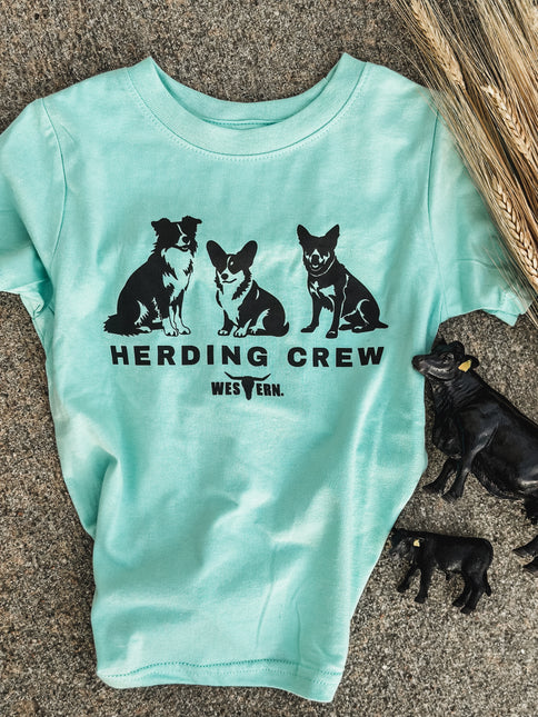Herding Crew T Toddler - Ice Blue