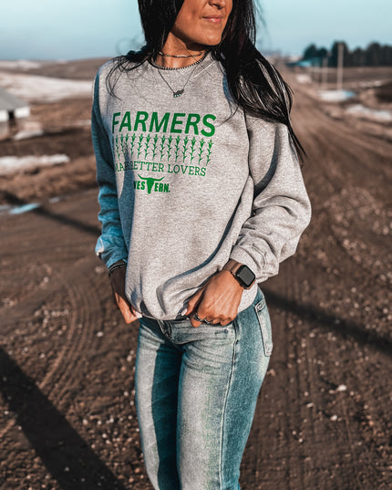 Farmers Make Better Lovers Crew - Green