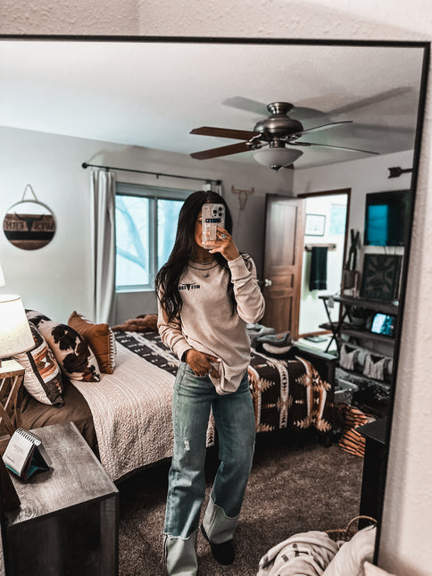 Brand Men’s Thermal Longsleeve - Oatmeal