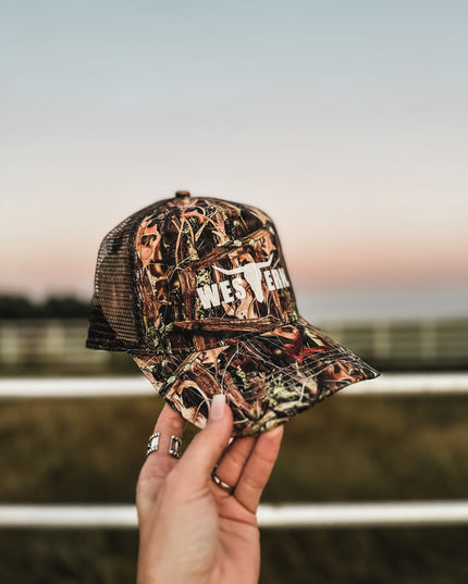 Brand Logo Hat - Camo Woods