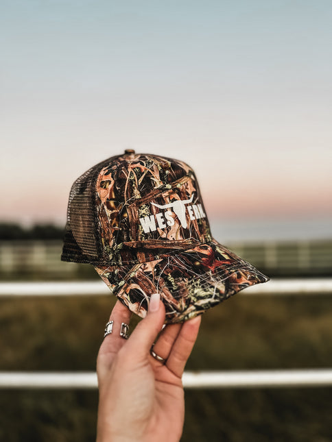 Brand Logo Hat - Camo Woods