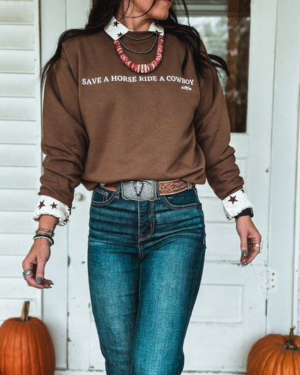 Save a Horse Crew - Brown